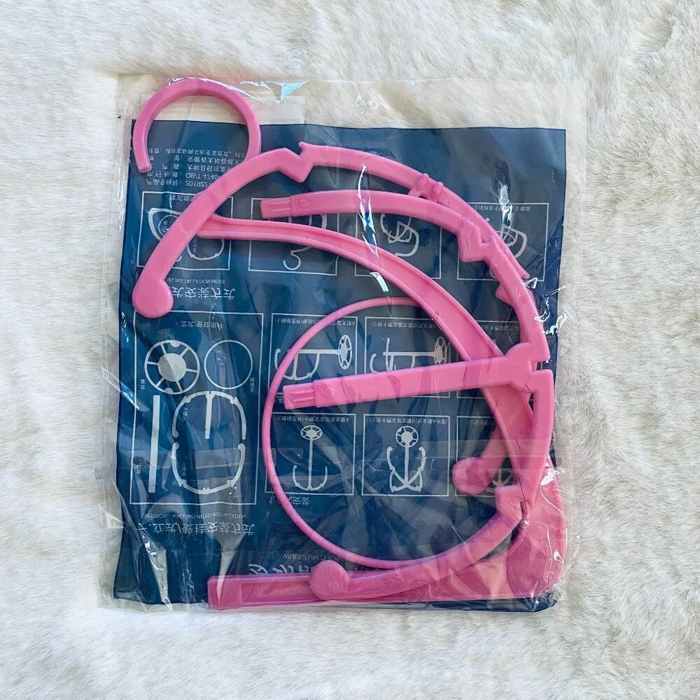 Wig Drying Hanger Pink Plastic NEW in package